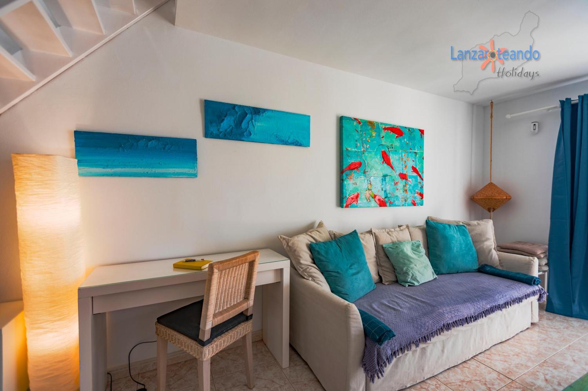 Vivienda Vacacional Sunny - Duplex Apartment 2Beds 2 Baths Costa Teguise Dış mekan fotoğraf