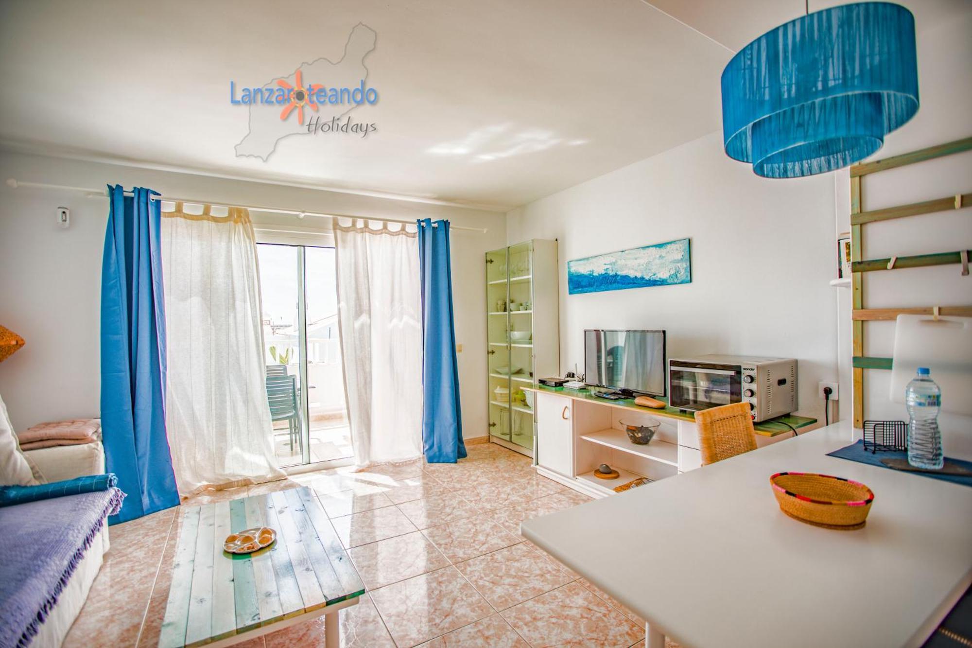 Vivienda Vacacional Sunny - Duplex Apartment 2Beds 2 Baths Costa Teguise Dış mekan fotoğraf