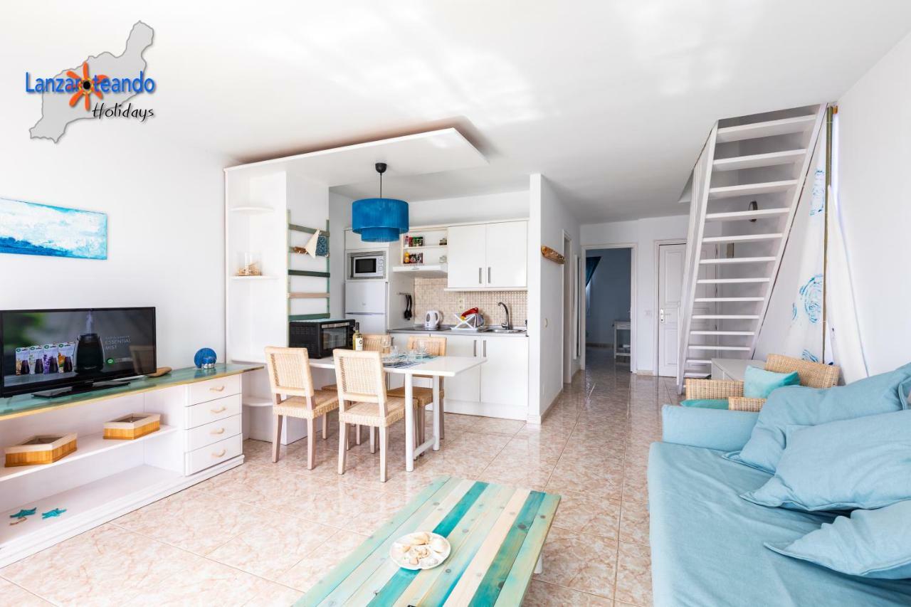 Vivienda Vacacional Sunny - Duplex Apartment 2Beds 2 Baths Costa Teguise Dış mekan fotoğraf